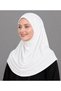Ladies Printed Hijab for Women – Elegant Modest Islamic Headscarf with Subtle Floral Pattern - 2