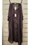 Italian Silk 2-Piece Set: Layered Dress and Cap - 2