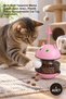 1 Piece of Mama Award-Winning Hacıyatmaz Cat Toy – Cute Cat Design with Food Outlet, Plastic Easy-To-Clean Cat Toy