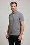 Polo Collar Regular Fit (Classic Fit) Pocketed Gray T-Shirt - 4
