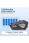 AlienRider M10 Bluetooth Kask İnterkomu - IP67 - 6
