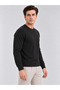 Men's Basic Knitwear Sweater Black - 6