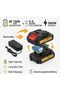 Electric Chain Saw DX2594, 500W, 21V, 3C 1300 Lithium Battery 24000 R/Min Speed, 5-8 cm Shear Range, 2-3 Hours Charging, Cordless Power Tool, Carrying Case Included - 4