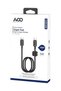 iPhone charging cable USB to Lightning connector, 1 meter long, for perfect compatibility with