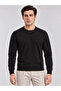 Men's Basic Knitwear Sweater Black - 3