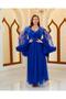 Special Design Elegant Butterfly Detailed 2-Piece Long Dressing Gown and Nightgown Set (Boxed) - 2