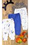 Three-piece pajama bottom sets for babies and children - relaxed fit, soft fabric, single bottoms - 2