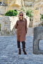 Cotton Satin Cap Shirt 40400 Copper - 5