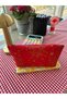 Snowflake Christmas - Christmas Pattern Washable Cloth Pencil Case - Pencil Case - Eco-Friendly Makeup Bag - 3