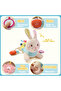 Colorful Animal Figure Plush Toy 35 cm Baby Educational and Sensory Rattle Activity Toy - 4
