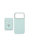 Mint Green Magsafe Card Holder Phone Case Dk540 iPhone 18 Pro - 4