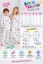 Paintable Unisex Children's Pajama Set – 6 Colors with Felt-Tip Pens as a Gift, Wash and Paint Again, 100% Cotton - 8