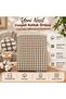New Generation Penyeli Cotton Non-Slip Sofa Cover (170X220) - Cream Brown - 2