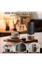 Portable Electric Burr Coffee Grinder with 40 Adjustable Settings, Small Electric Rechargeable Mini Coffee Grinder with Multiple Grinding Settings-Black - 6