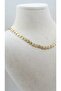 Serrated Mini Round Sequin Necklace