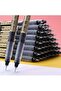 10-Piece Quick-Dry Gel Pen Set - 0.5mm Fine Point - Smooth Writing (Black) - 2