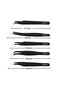 Precision Tweezers Set Electronics Jewelry Laboratory Craft 14 Pieces Esd Antistatic Stainless Steel - 5
