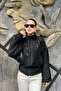 Embroidered Stand Collar Tencel Design Zippered Jacket Sun527 - 3