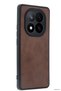 Zngzrmll Newface Redmi Note 14 Pro 5g Case Aras Leather Cover (204331) - Tan - 2