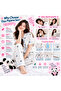 Women’s Cute Printed Pajama Set, 2-Piece Short Sleeve Button-Down Sleepwear with Collared Top and Long Pants, Soft Home Lounge Wear - 4