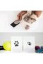 2 Pieces Cat and Dog Paw Print Photo Frame – Pet Memory Frame with Inkless Printing Kit, Paw Print Frame Paw Print Frame - 3