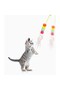 1 Piece Elastic Adhesive Cat Play Rod – Elastic Rope Design with Bell, Adhesive Play Stick, Cat Teaser - 5