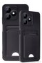 Zngzrmll Newface Realme Note 50 4g Case Kelvin Silicone with Business Card Holder (211625) - Black - 3