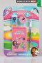 Licensed Gabby's Dollhouse 4-Piece Stationery Set with Dekomus Pocket Notebook as a Gift