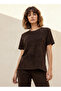Regular Fit T-shirt with Ribbed Texture
