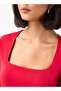 Regular Fit T-shirt with Square Neck - 5
