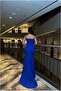 Heart Fish Evening Dress with Straps and Collar Cutout - 3