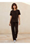 Regular Fit T-shirt with Ribbed Texture - 5