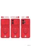 Zngzrmll Newface Redmi Note 12 4g Case Zuma Silicone with Business Card Holder and Ring (223508) - Red - 6