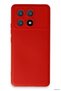 Zngzrmll Newface Poco X6 Pro Case Nano Inside Velvet Silicone (221245) - Red