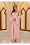 Special Design Full Satin Hooded 2-Piece Long Dressing Gown and Nightgown Set (Boxed) - 2