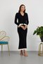 Stylish Button Detailed Knitwear Dress - 2