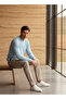Men Crew Neck Textured Sweater - 5