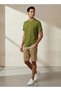 Men Regular Fit Crew Neck Short Sleeve T-shirt - 2