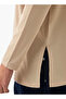 Regular Fit Longline T-shirt with Slit Detail - 5