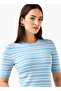 Striped Crew Neck Sweater - 5