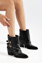 Women's Cowboy Boots + Double Buckle + Pointed Toe + Western Boots. - 4