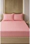 Striped Patterned Elastic Sheet Set - Single/Double/King Size