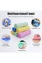 Microfiber Car Drying Cloth Car Wash Cloth Synthetic Chamois Cleaning Cloth 4Pcs Multi-Purpose Kitchen Cloth Glass Cleaning Cloth Super Absorbent Cloth Multi-Color - 3