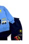 Boy's Seasonal 1-2-3-4 Year Old Teddy Bear Train 2 Threaded Top and Bottom 2-Piece Compact Set - 5