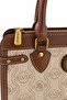 Unicorn Logo Detailed Monogram Printed Stylish and Casual Women's Hand and Shoulder Bag Khaki - 7