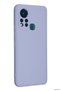 Zngzrmll Newface İnfinix Hot 11S Case Nano Inside Velvet Silicone (233117) - Lilac - 2