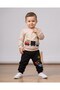 Boy's Seasonal 1-2-3-4 Year Old Teddy Bear Train 2 Threaded Top and Bottom 2-Piece Compact Set
