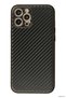 Zngzrmll Newface iPhone 12 Pro Max Case Coco Carbon Silicone (232806) - Black