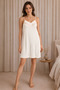 Low-Cut Collar and Lace Sleeves Robe Set |   V-Neck Lez Lace Detailed Viscose Knitted 2-Piece Nightgown and Dressing Gown Set |   Maxi Boy Stylish Elegant Comfortable Women's Home and Sleepwear Set - 7
