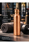 Copper Flask 600 ml – Handmade Water Bottle with Tin Inside and Leak-Proof Lid - 5